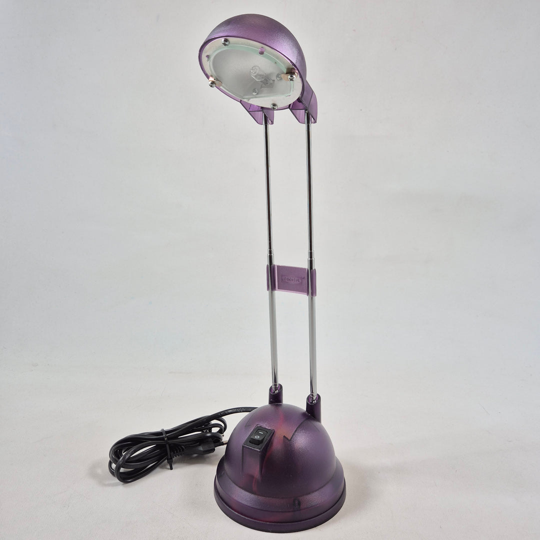 Retro lila skrivbordslampa från IKEA