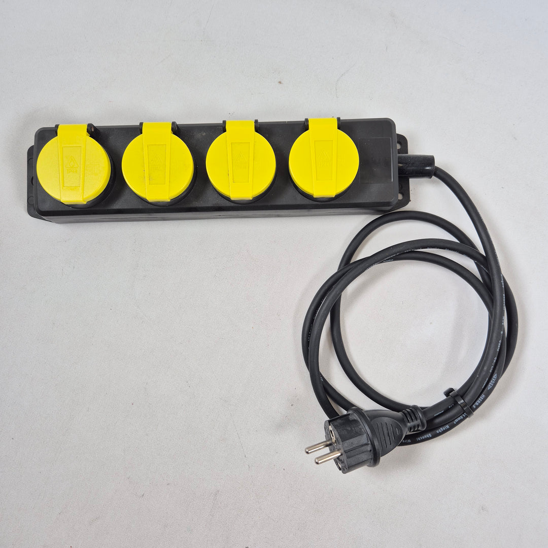 Robust grenkontakt med skyddslock och kabel