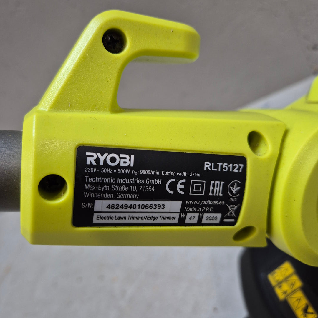 Ryobi elektrisk grästrimmer 500W begagnad