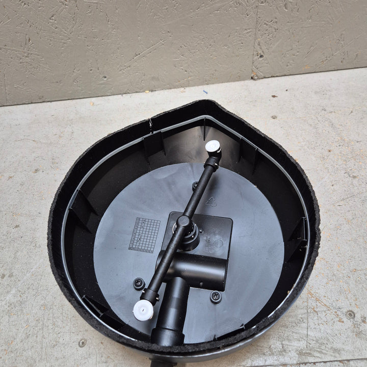 Robust pelarstativ med gul bas i plast/metall