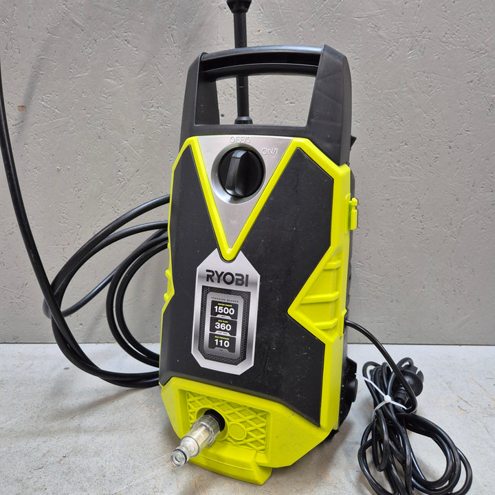 Ryobi högtryckstvätt 1500W kompakt och hållbar