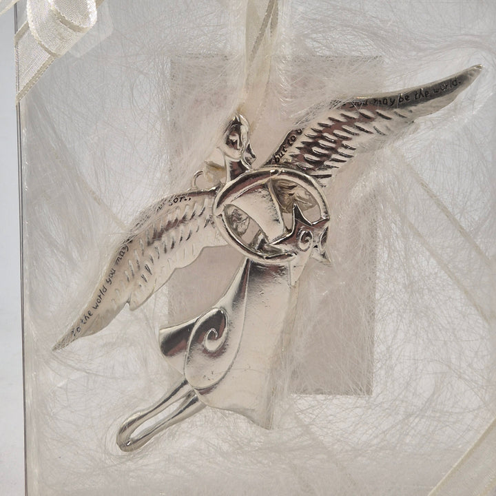 Elegant hängprydnad i silver från Serenity