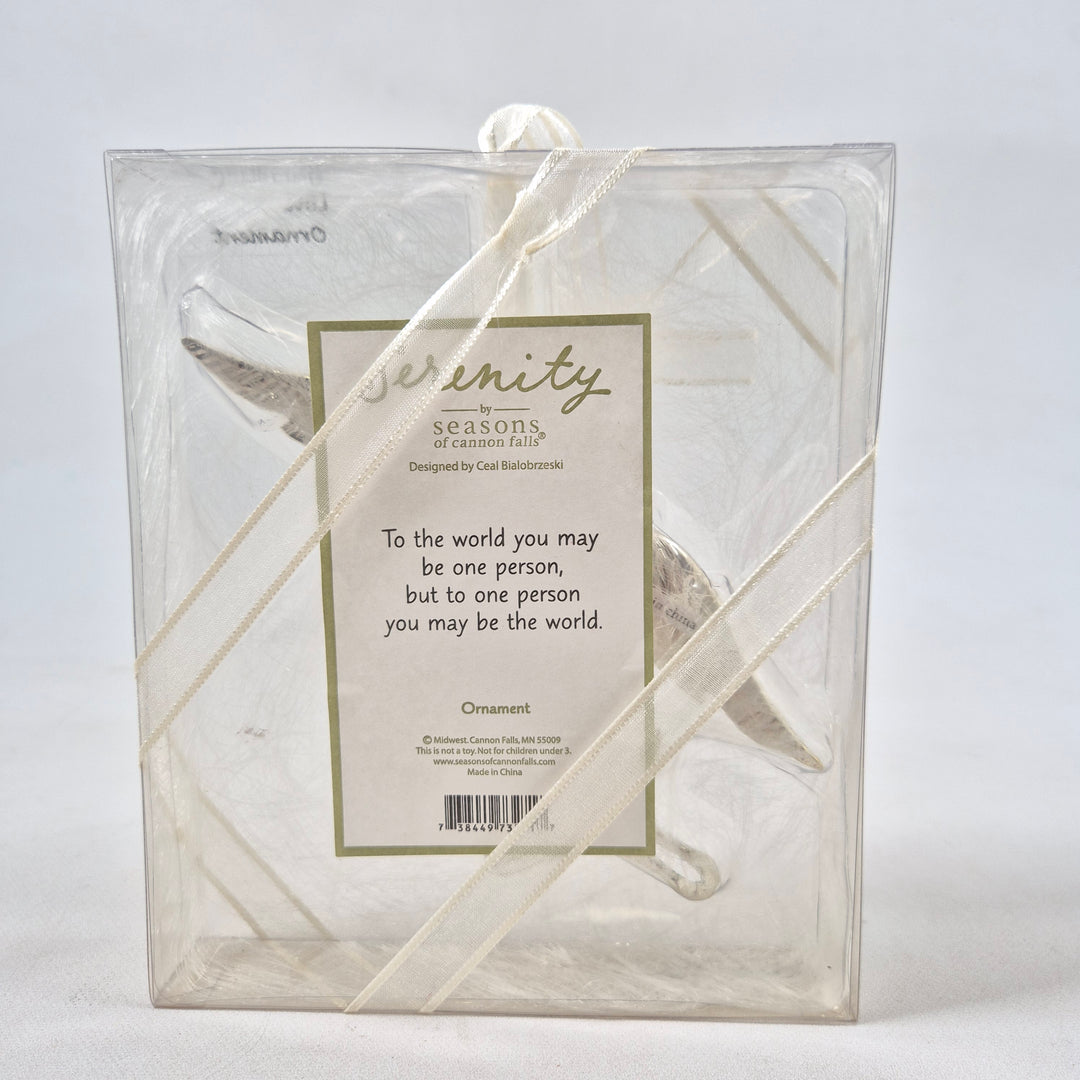 Elegant hängprydnad i silver från Serenity