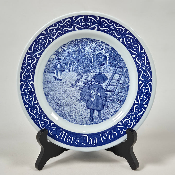 Rörstrand samlarplatta Mors Dag 1976 retro