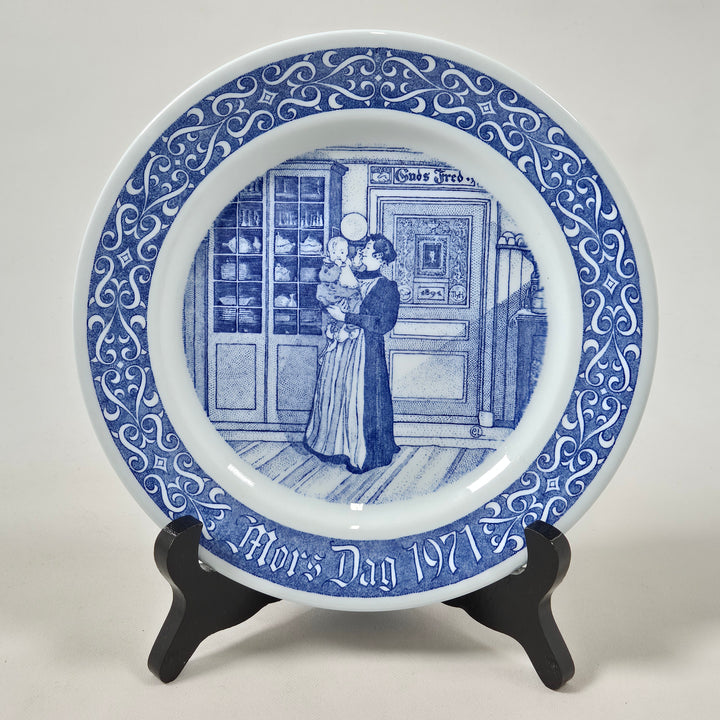 Rörstrand samlarplatta Mors dag retro 1971