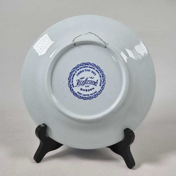 Rörstrand samlarplatta Mors dag retro 1971