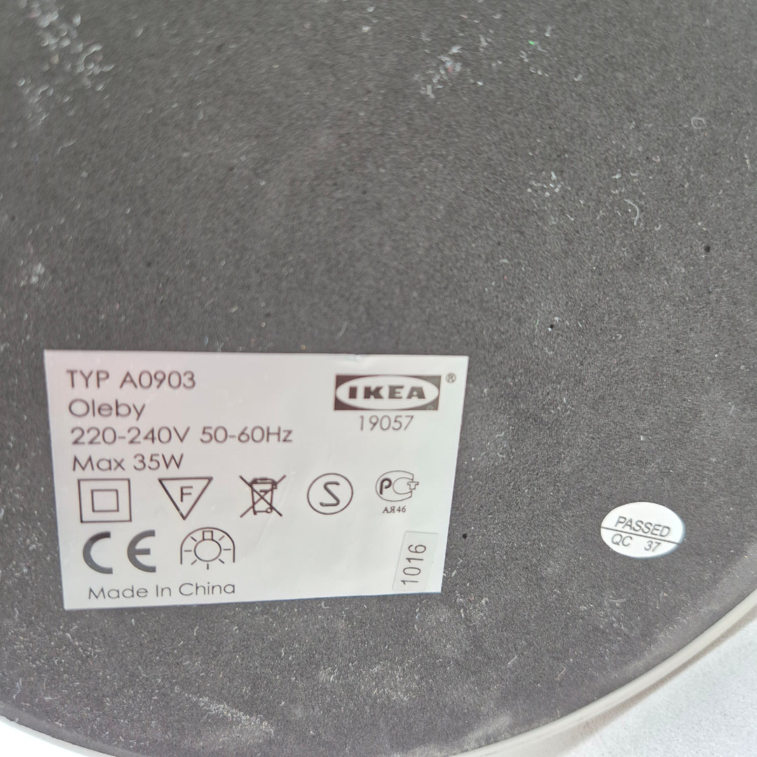 IKEA Oleby arbetsbelysning i metall