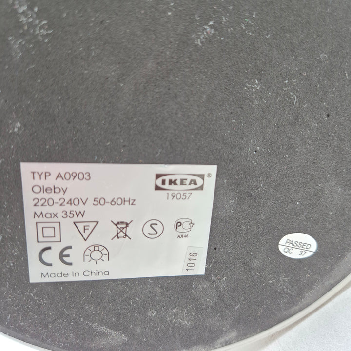 IKEA Oleby arbetsbelysning i metall