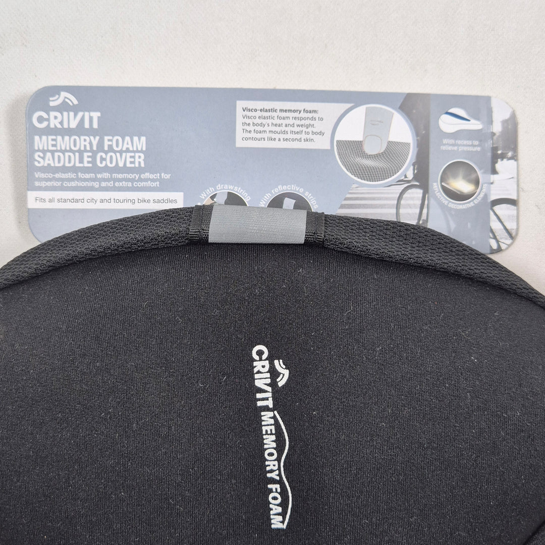 Crivit minnesskumssadelöverdrag för cykelkomfort
