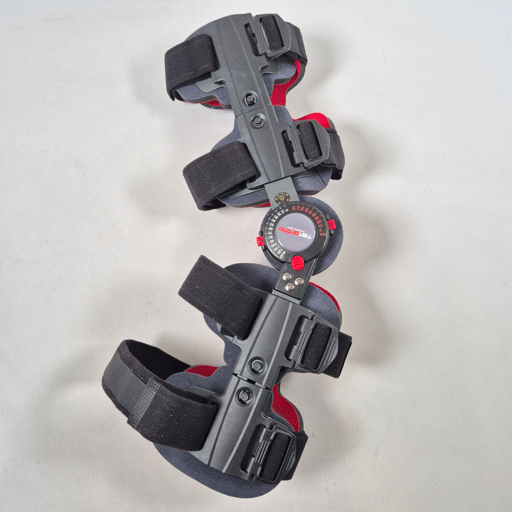 Justerbar Tenortho knäortos för återhämtning