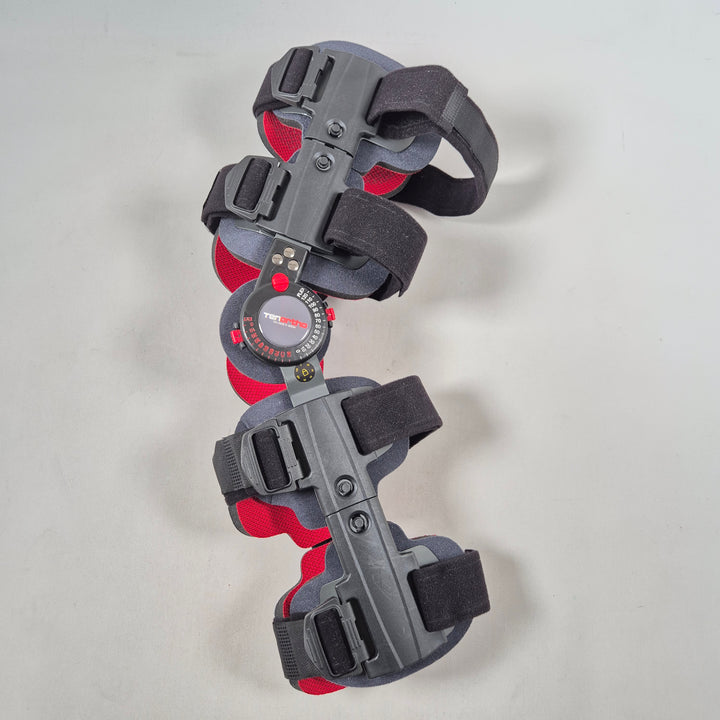 Justerbar Tenortho knäortos för återhämtning