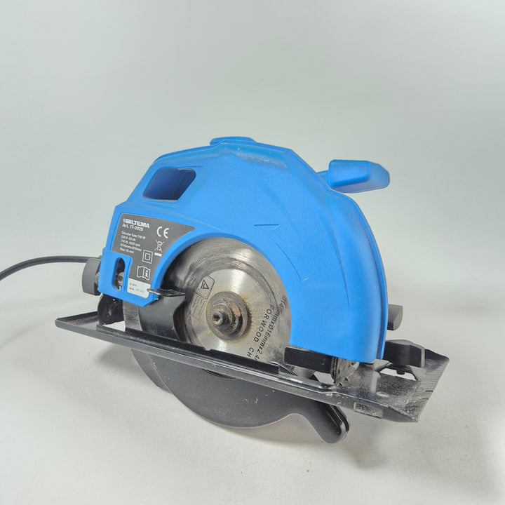 Biltema cirkelsåg 710 W hög prestanda