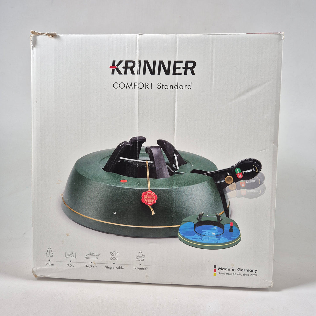 Krinners Comfort Standard julgransfot plast metall