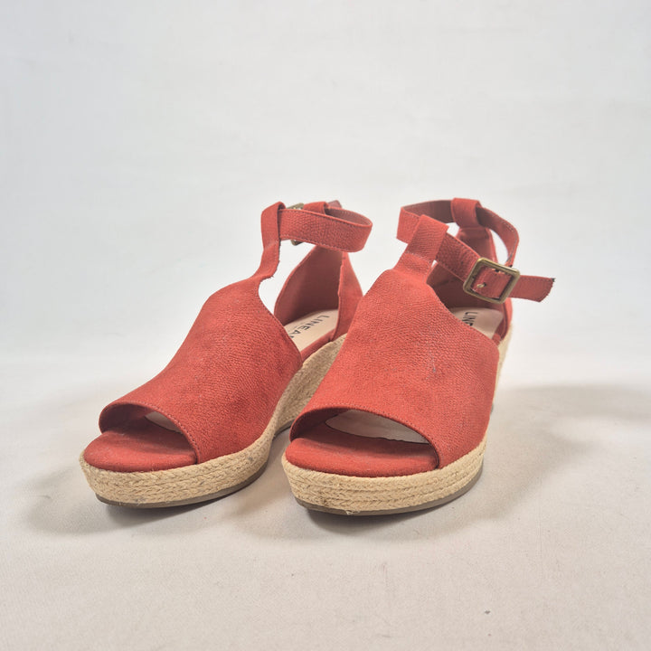 Röda kilklackar LINEAR of Sweden storlek 37