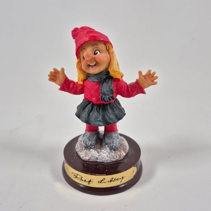 Charmig retro samlarfigur Bob Leesey 10 cm