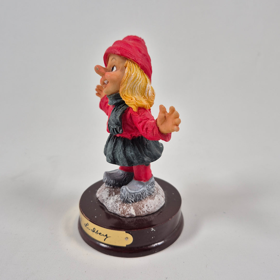 Charmig retro samlarfigur Bob Leesey 10 cm