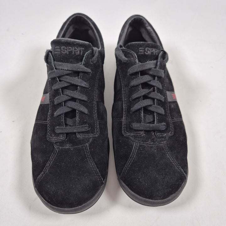 Svarta eleganta sneakers Esprit mocka EU 44