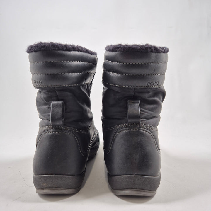 Ecco vinterkängor i äkta läder – herr, storlek 40