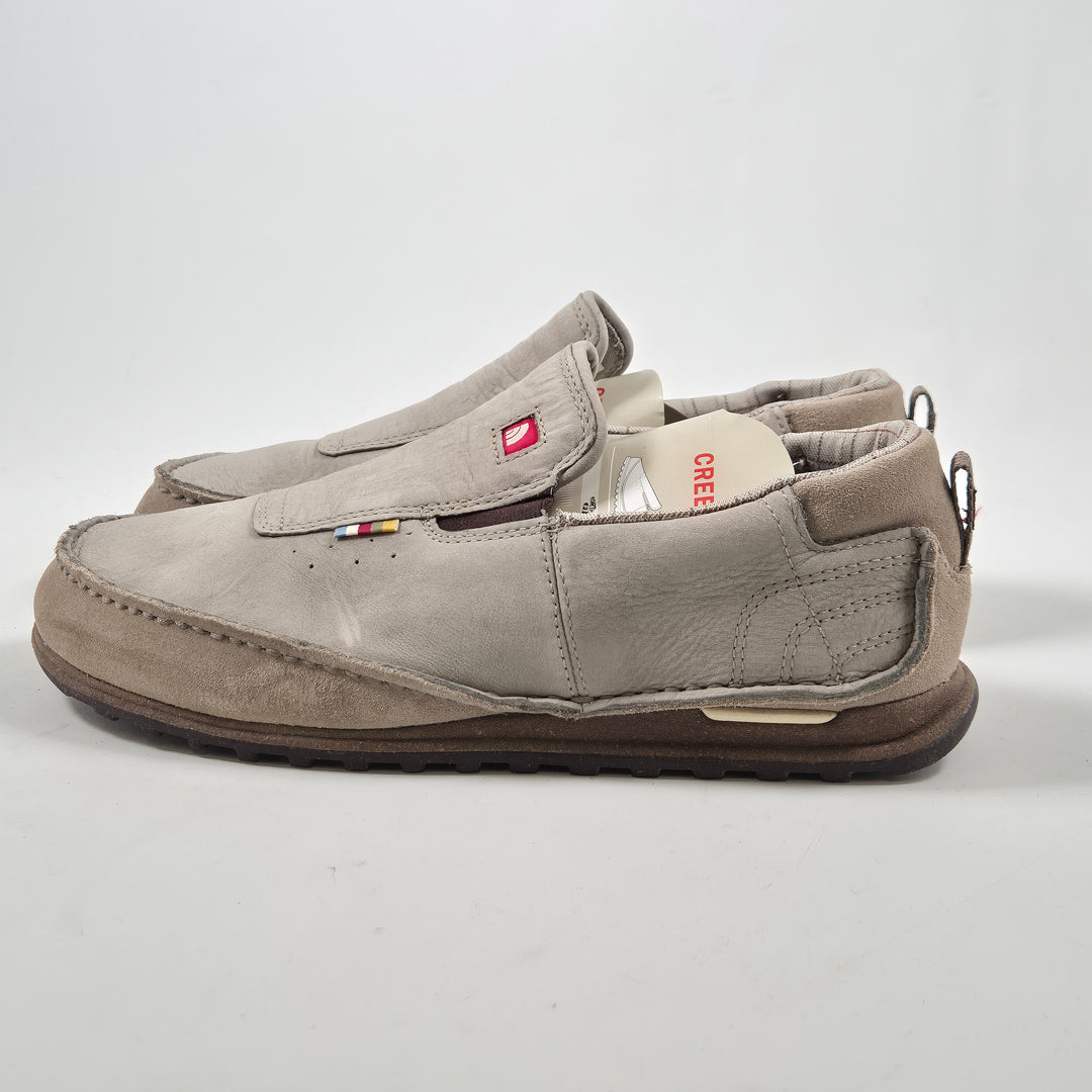 Stilrena grå herrskor från Cree, textil