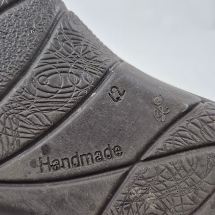 Handgjorda Retro Herrskor i Läder, Storlek 42