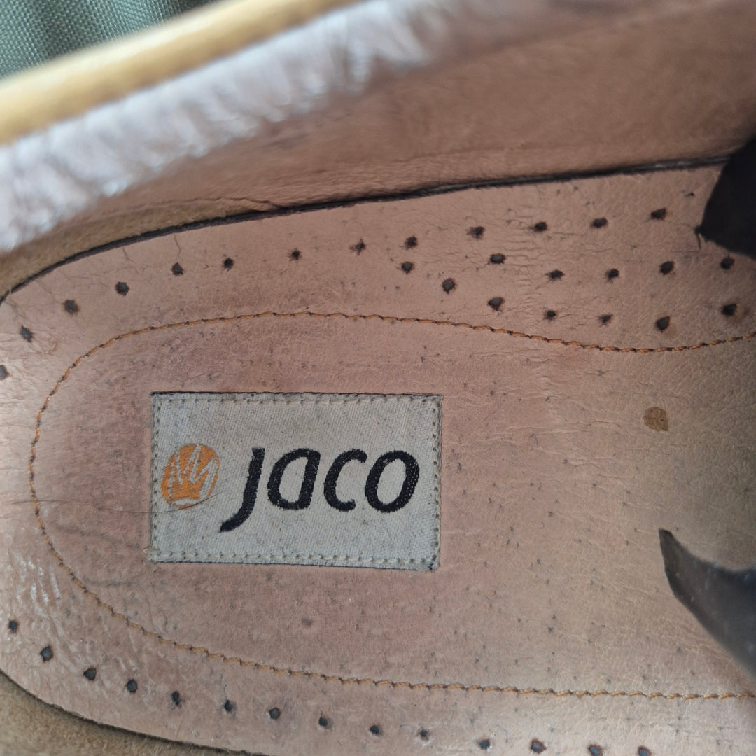 Handgjorda Retro Herrskor i Läder, Storlek 42