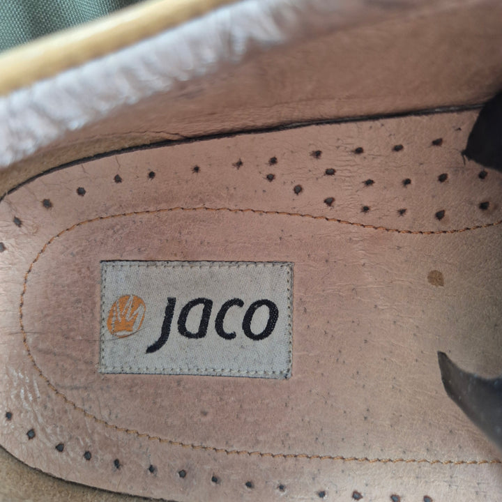 Handgjorda Retro Herrskor i Läder, Storlek 42