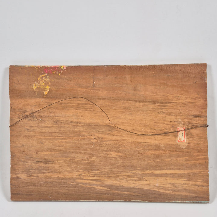 Handgjord keramikkonst i organisk form – vägghängd dekor 20 cm