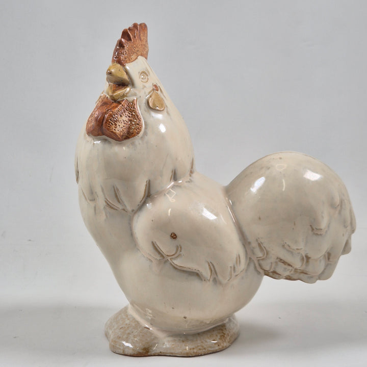 Retro keramiktupp i keramik 25 cm