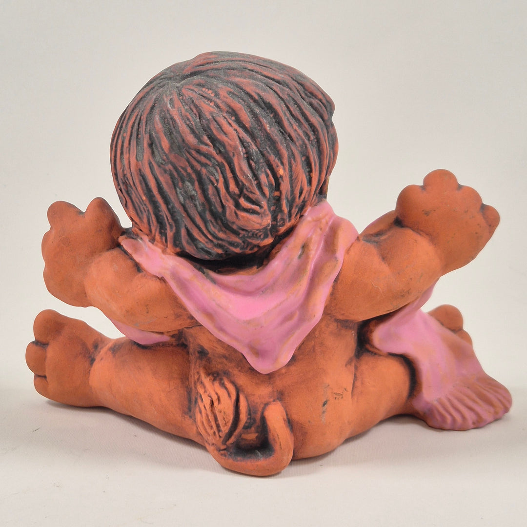 Chic studentfigurin keramik retro dekorativ