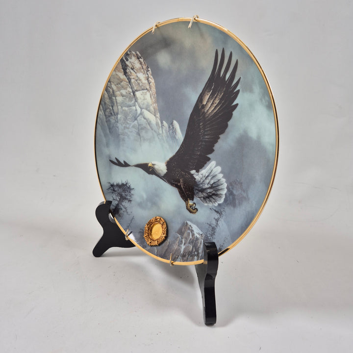 Samlartallrik Örn The Franklin Mint Retro