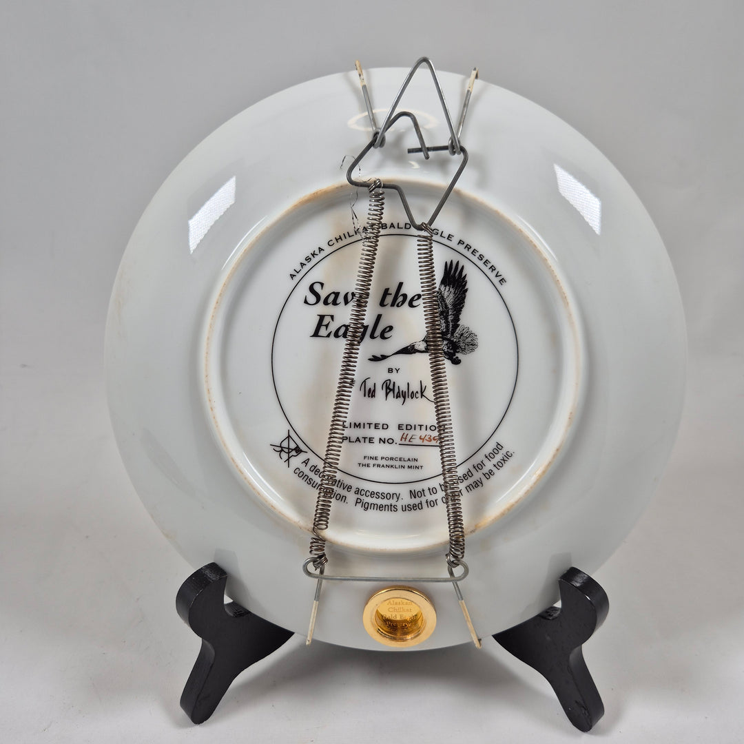 Samlartallrik Örn The Franklin Mint Retro