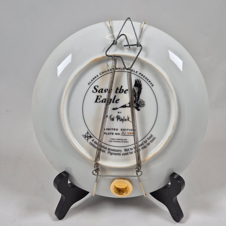 Samlartallrik Örn The Franklin Mint Retro