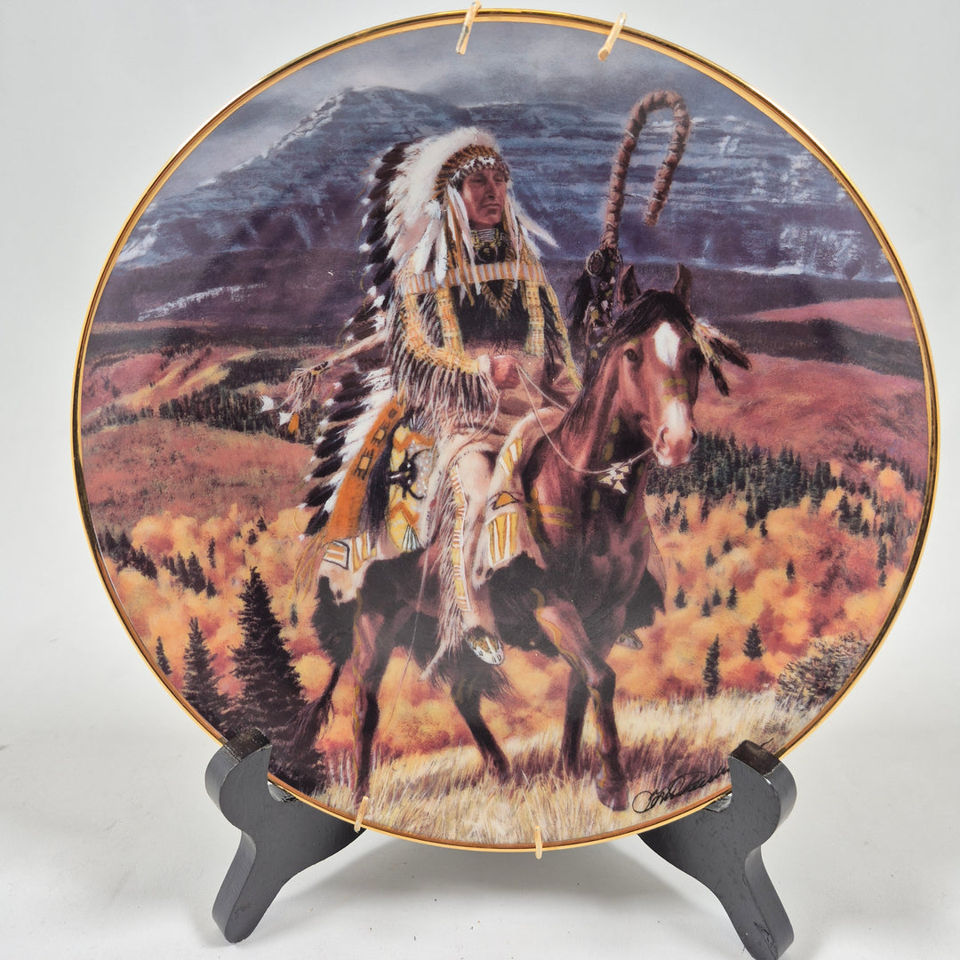 Samlartallrik Franklin Mint retro porslin