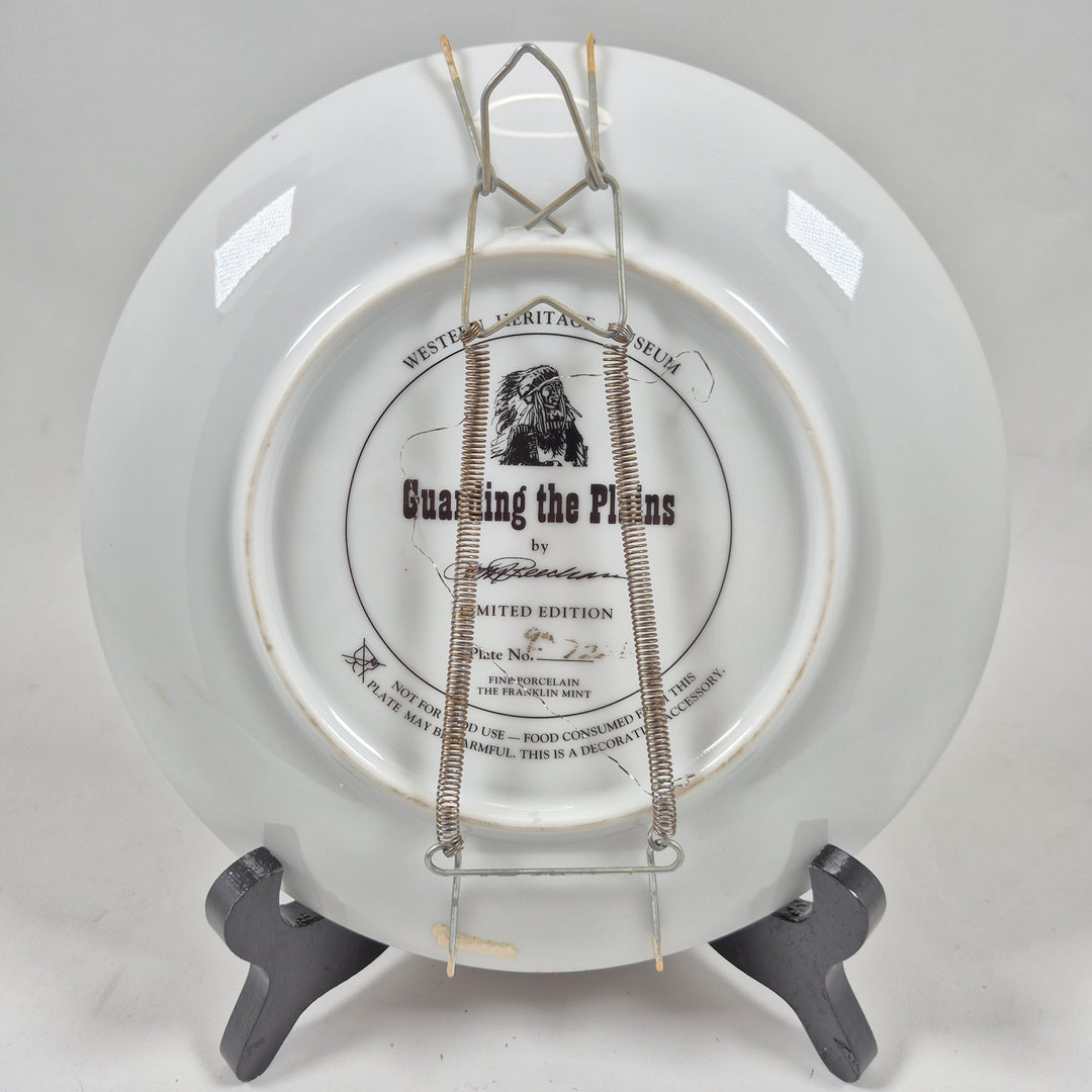 Samlartallrik Franklin Mint retro porslin