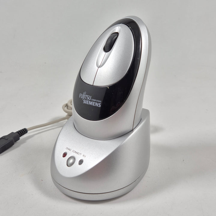 Retro Fujitsu Siemens trådlös optisk mus