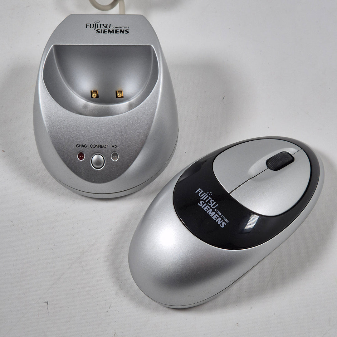 Retro Fujitsu Siemens trådlös optisk mus