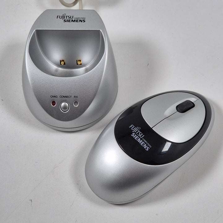 Retro Fujitsu Siemens trådlös optisk mus