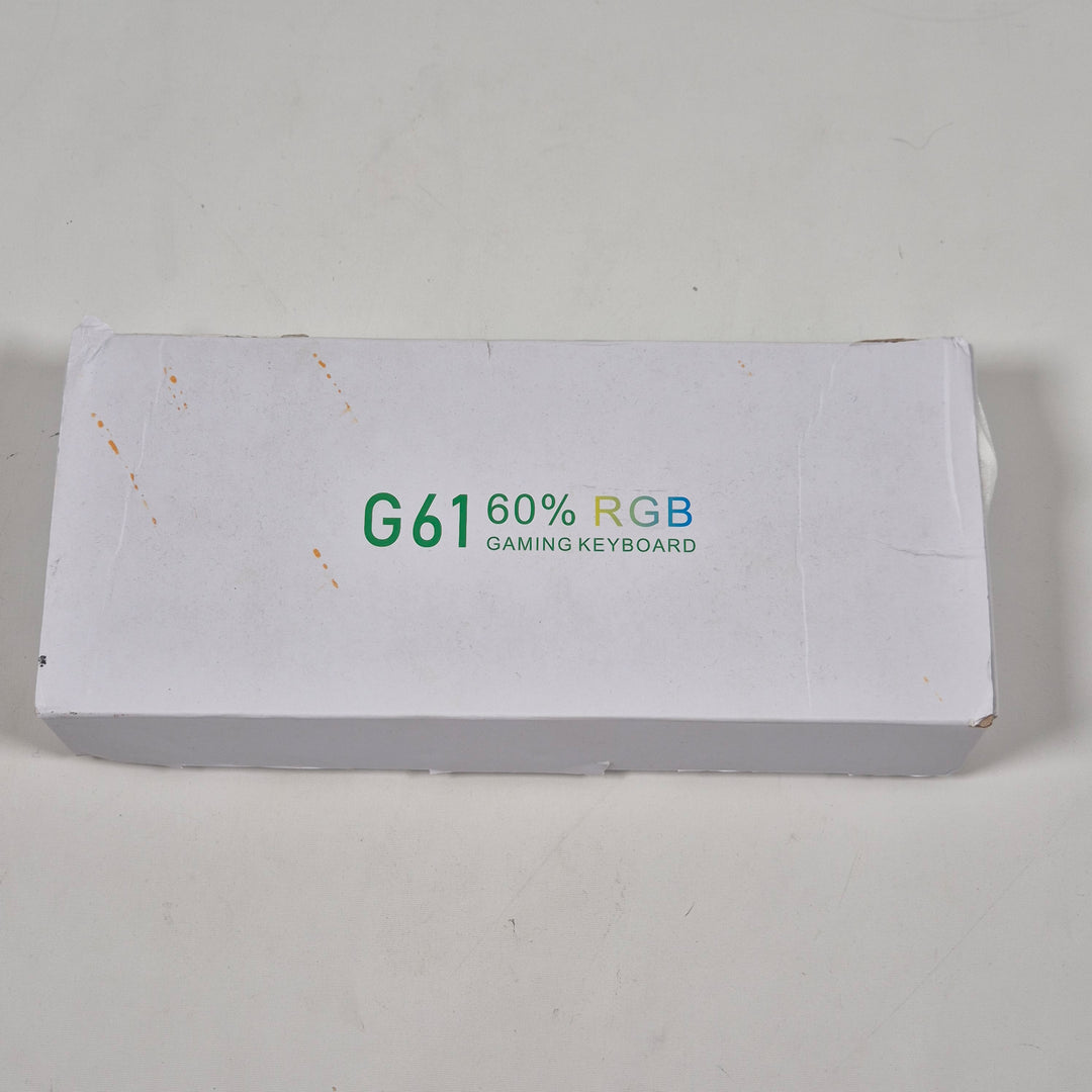 Elegant modernt RGB bakgrundsbelyst tangentbord