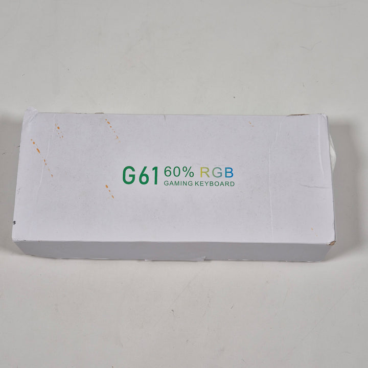 Elegant modernt RGB bakgrundsbelyst tangentbord