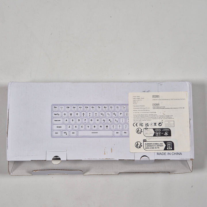 Elegant modernt RGB bakgrundsbelyst tangentbord