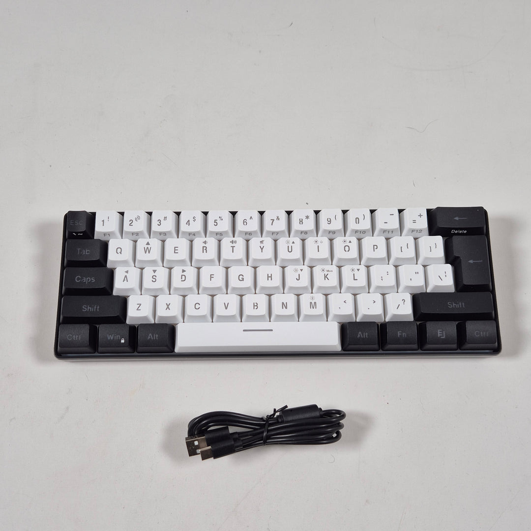 Elegant modernt RGB bakgrundsbelyst tangentbord