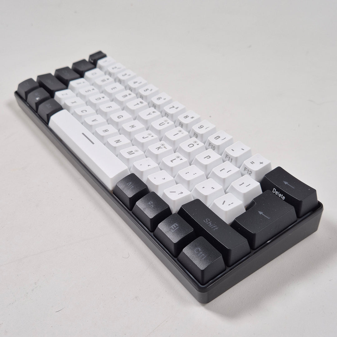 Elegant modernt RGB bakgrundsbelyst tangentbord