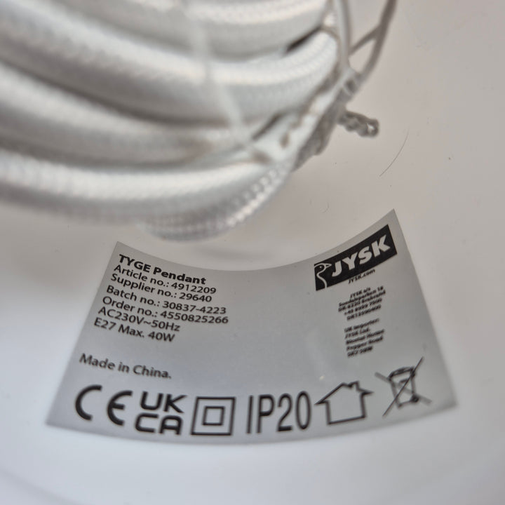 Modern hänglampa från JYSK