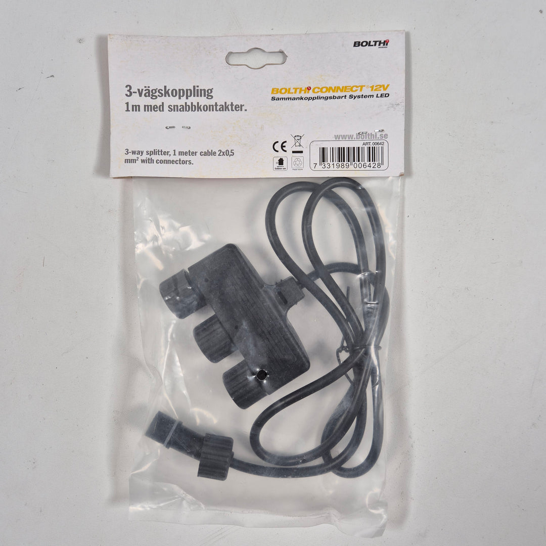 Bolth 3-vägskoppling ny hållbar design