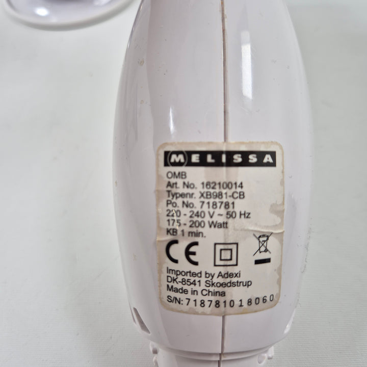 Melissa stavmixer med tillbehör i gott skick