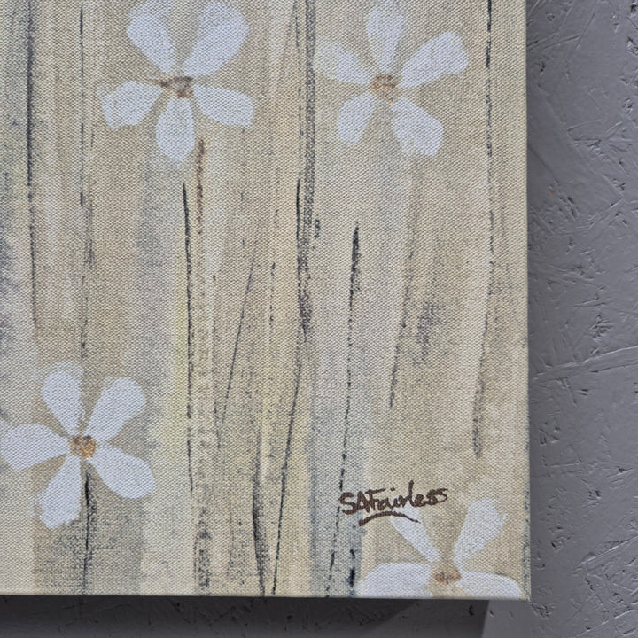 Charmonisk Blomtavla av SATändelös på Canvas