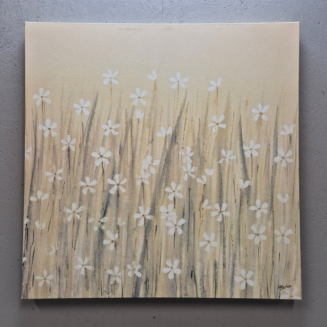 Charmonisk Blomtavla av SATändelös på Canvas