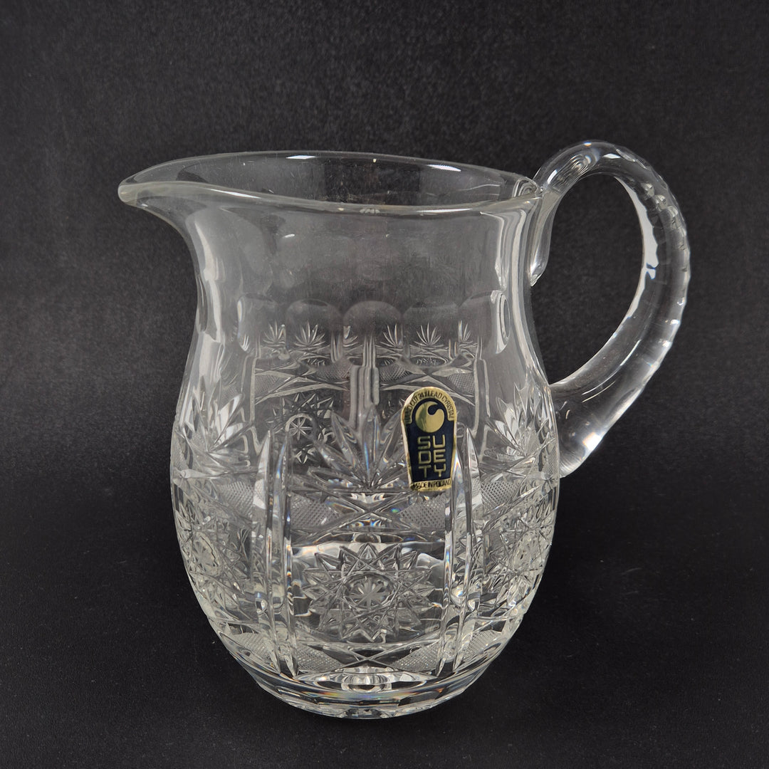 Kristallkanna Retro Sudety Mycket Gott Skick