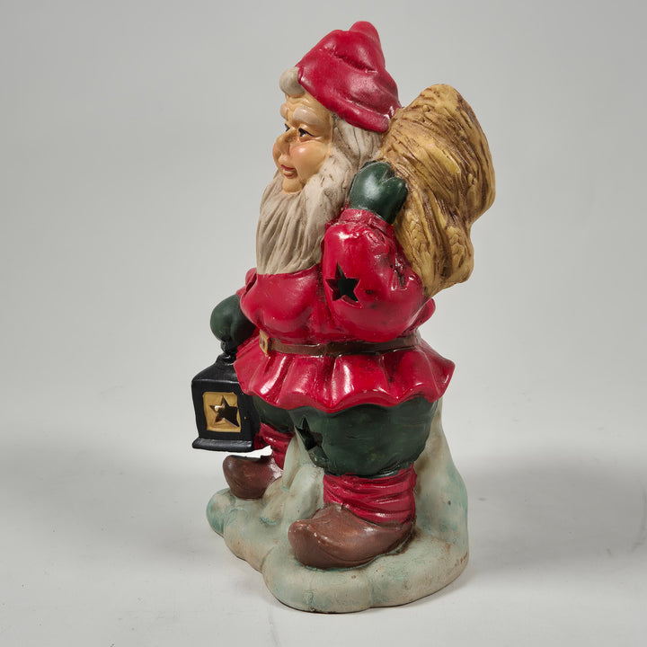 Retro Tomtelykta i Keramik för Julstämning