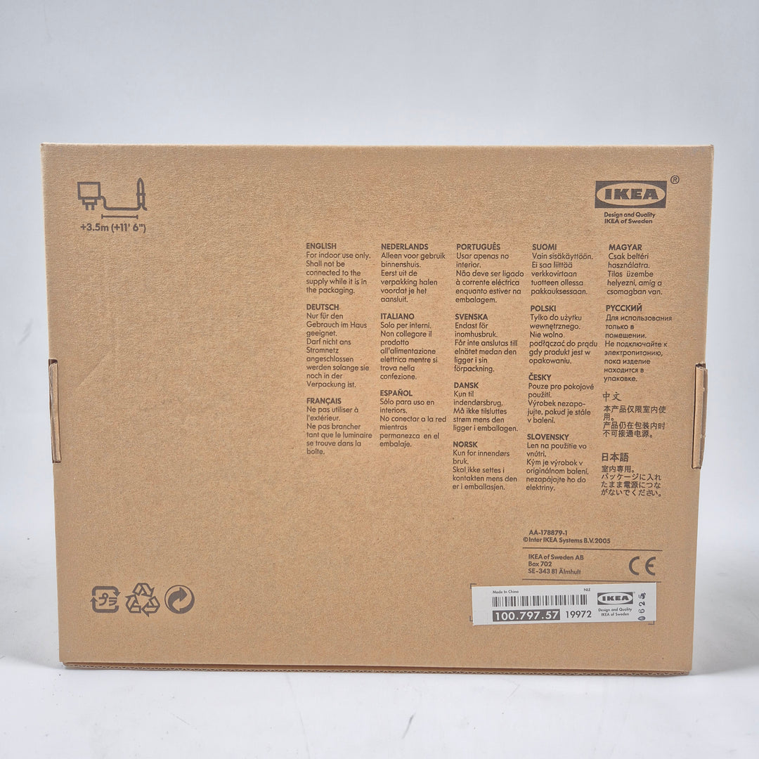 IKEA Glänsa ljusstjärna modern belysning ny